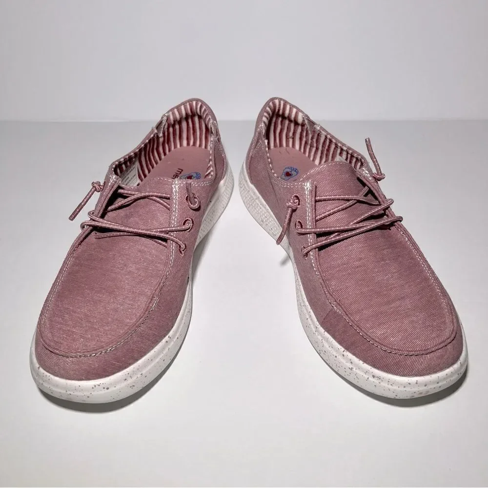 Skechers BOBS Summer Life Canvas Skipper Boat Shoes